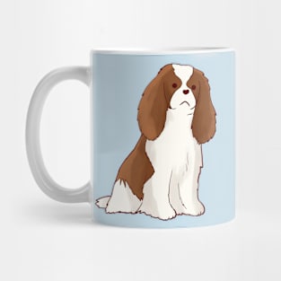 King charles spaniel illustration Mug